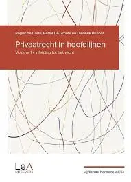 Privaatrecht in hoofdlijnen: Volume 1