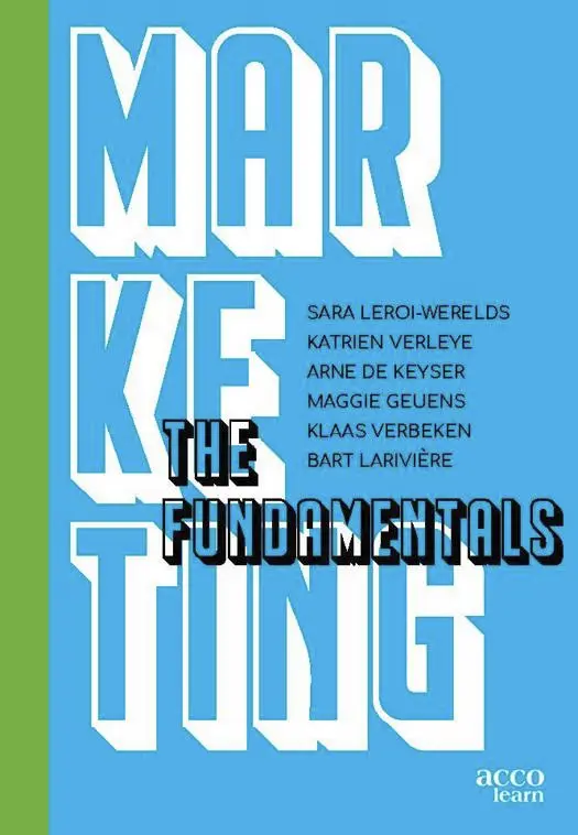 Marketing: the fundamentals 
