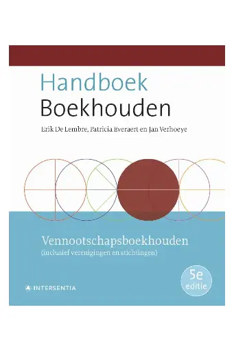 Handboek Boekhouden: Vennootschapsboekhouden