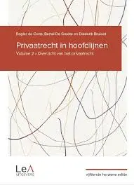 Privaatrecht in hoofdlijnen: Volume 2